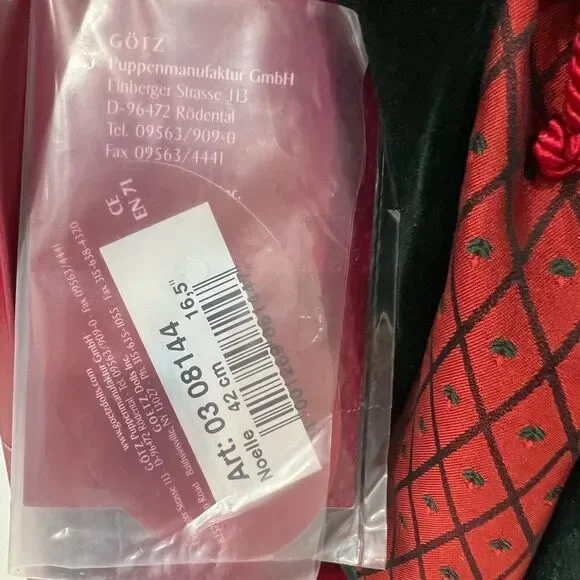 VINTAGE GOTZ German Noelle Doll In Box *Rare only 1,500 made LIMITED EDITION - Picture 12 of 16